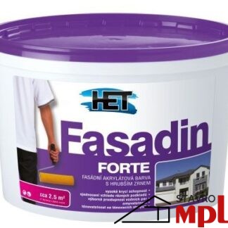 HET Fasádna akrylátová hrubozrnná farba Fasadin Forte 1