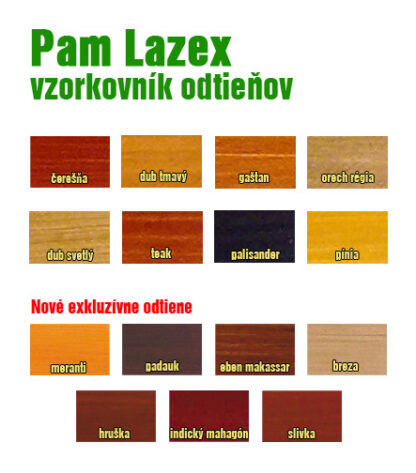 Pam Lazex vzorka