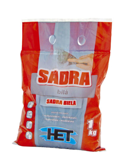 HET Sádra bílá 1kg